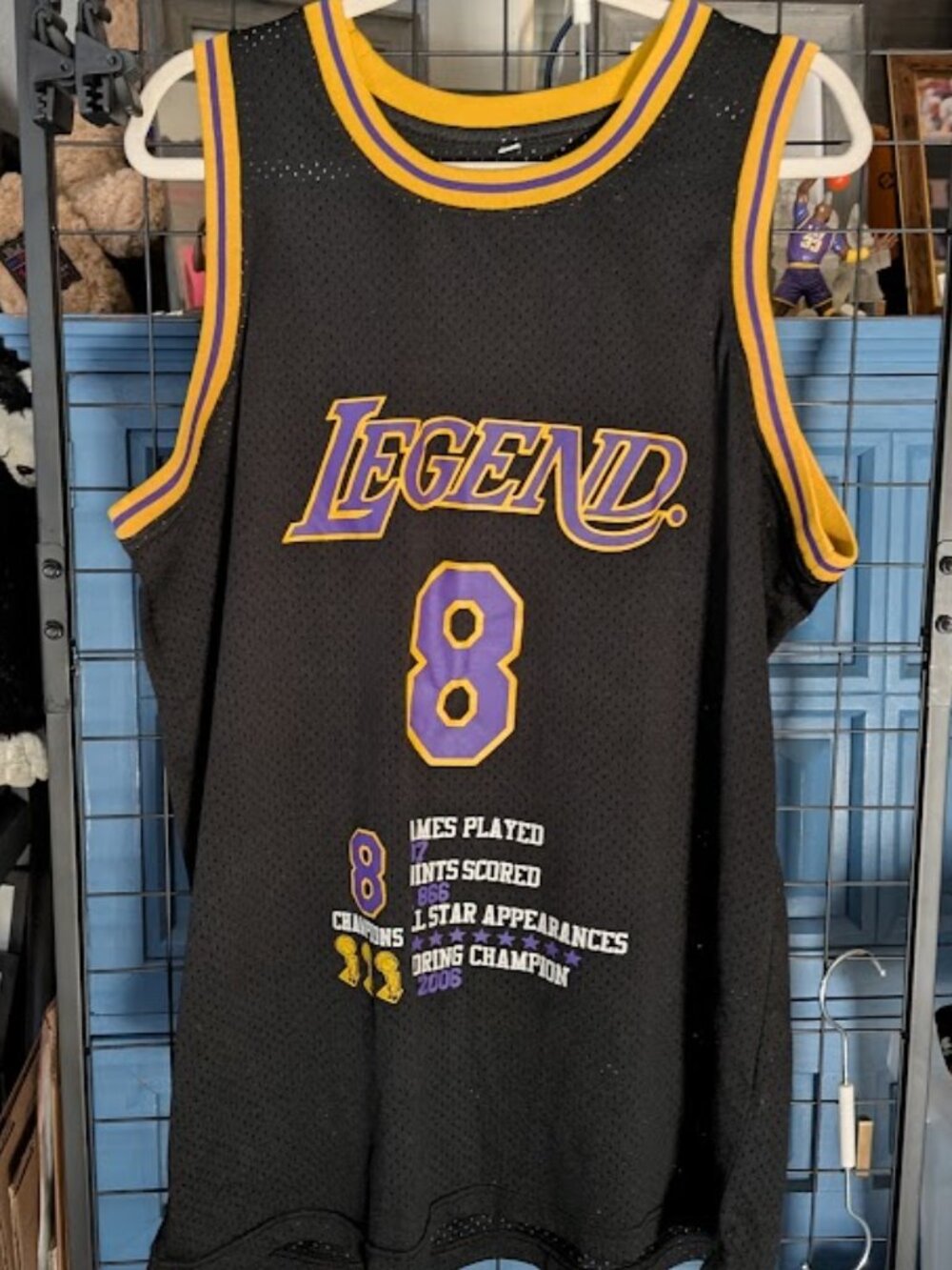 KOBE BRYANT Tribute "Legend Mamba Jersey
